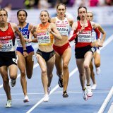 Les douleurs au talon n'ont pas empêché Lore Hoffmann de se hisser en finale du 800 mètres.